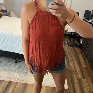 Burnt orange tank